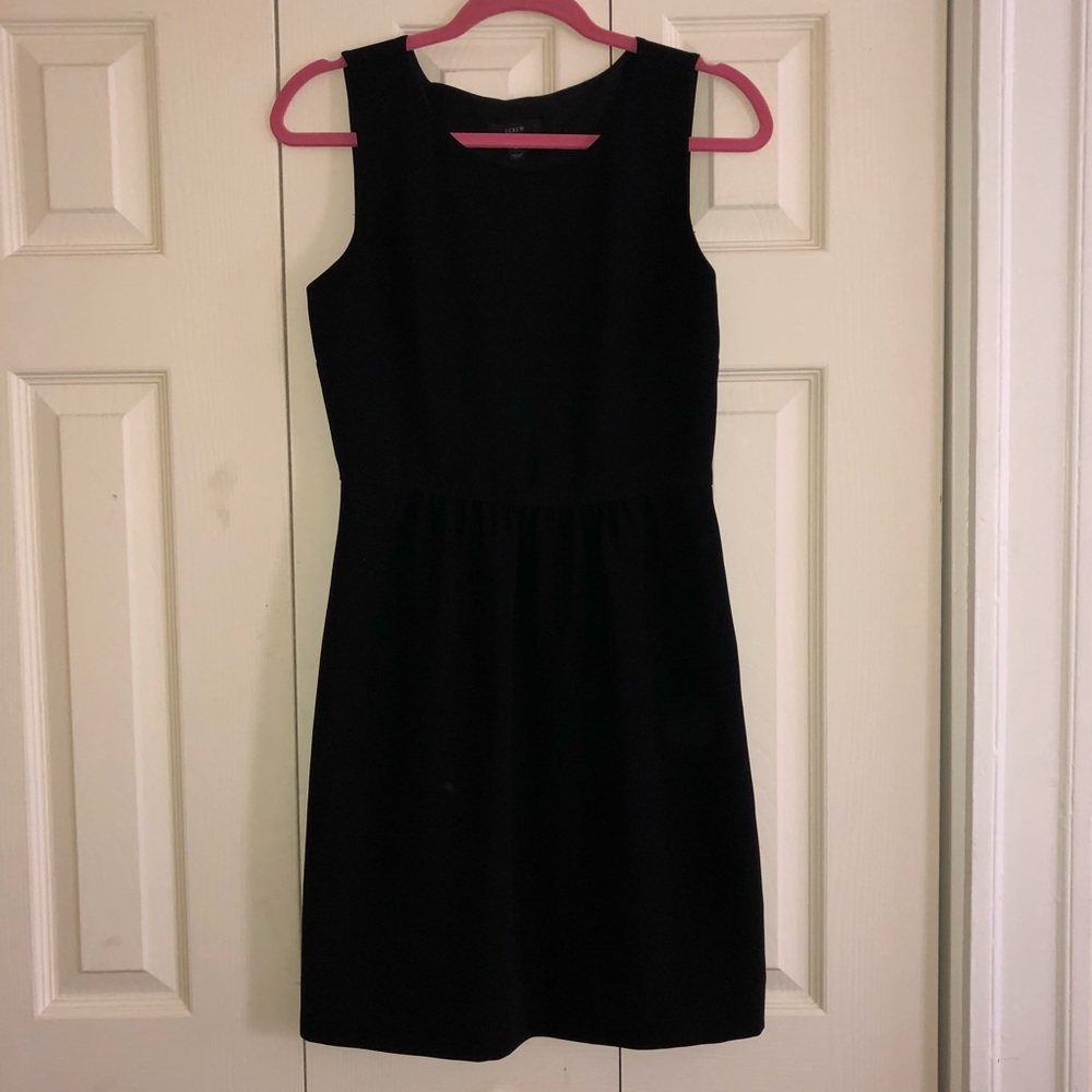 J. Crew Black Mini Dress